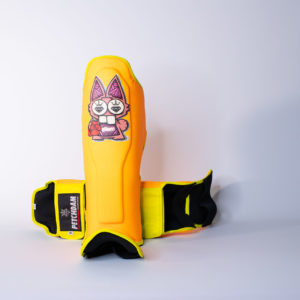 Shin Protection Pauly orange/ yellow